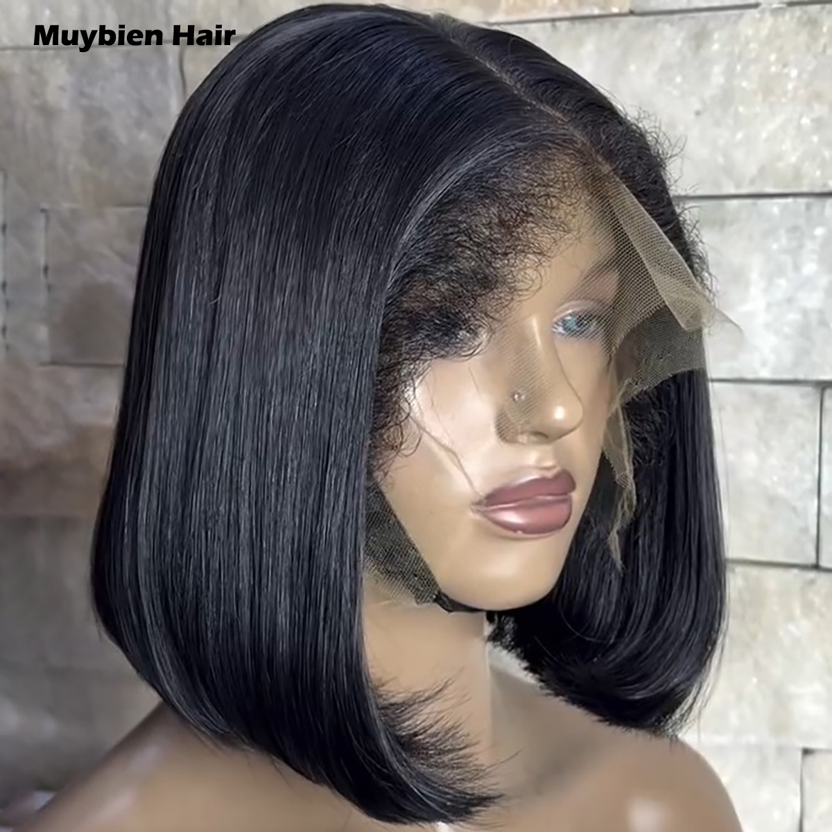 Glueless Wear And Go Human Hair Wig - 350 Yoğunluk, Bebek Teli Detaylı, Süper