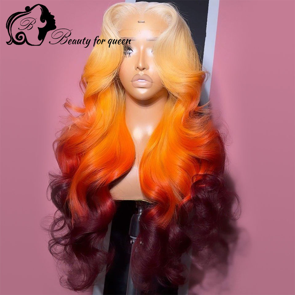 613 Blonde Body Wave Lace Front Wig - Kadınlar İçin Dantel Ön Peruklu Yapıştırıcısız