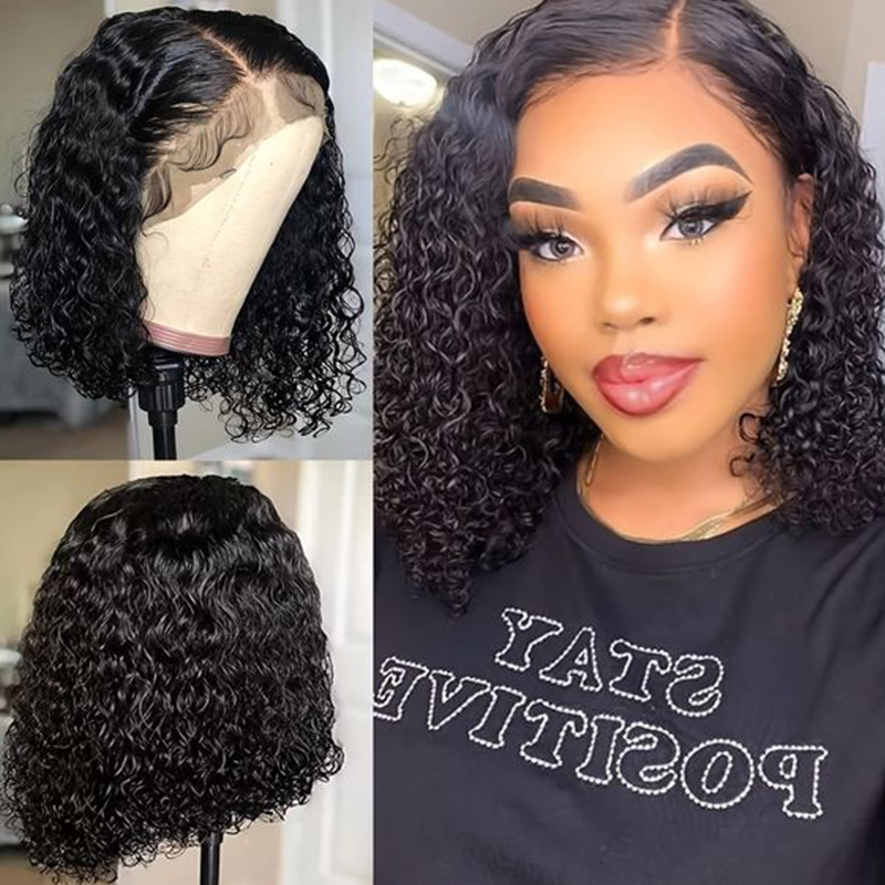 Glueless Wear And Go Human Hair Wig - Derin Dalgalı İnsan Saçı Perukları 180