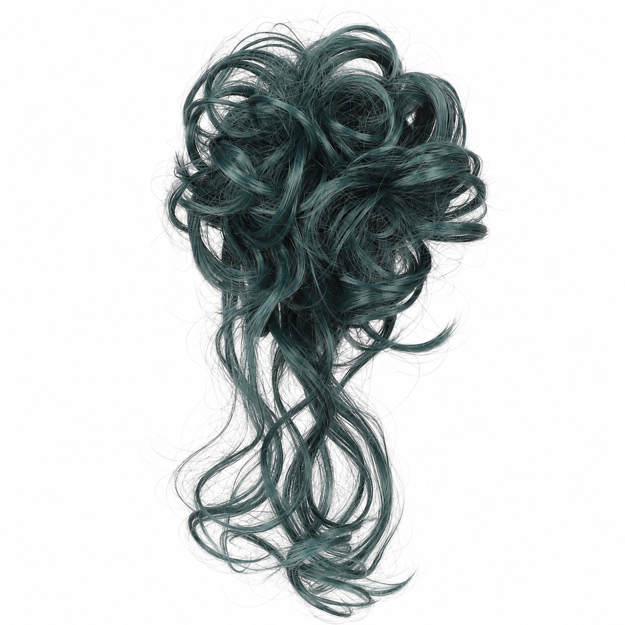 Claw Clip Messy Bun Hair Piece - Kıvırcık Topuz Saç Parçası, 65 g,