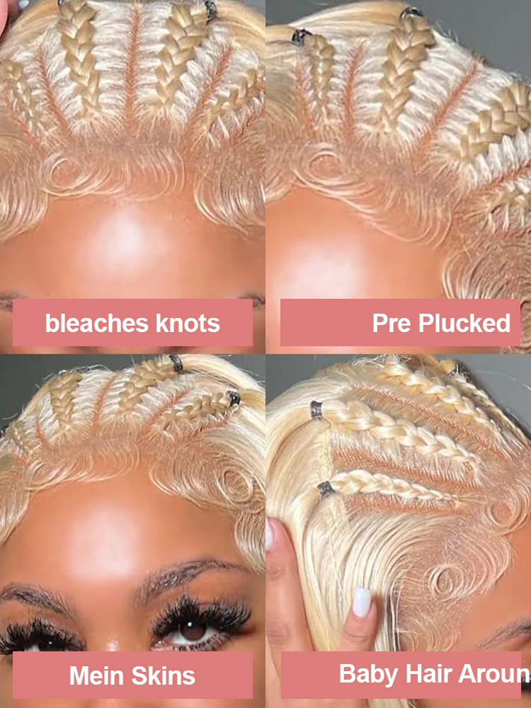 36 40 İnç 613 Bal Rengi Dalgal - 613 Blonde Body Wave Lace Front Wig incelemesi ve fiyatı