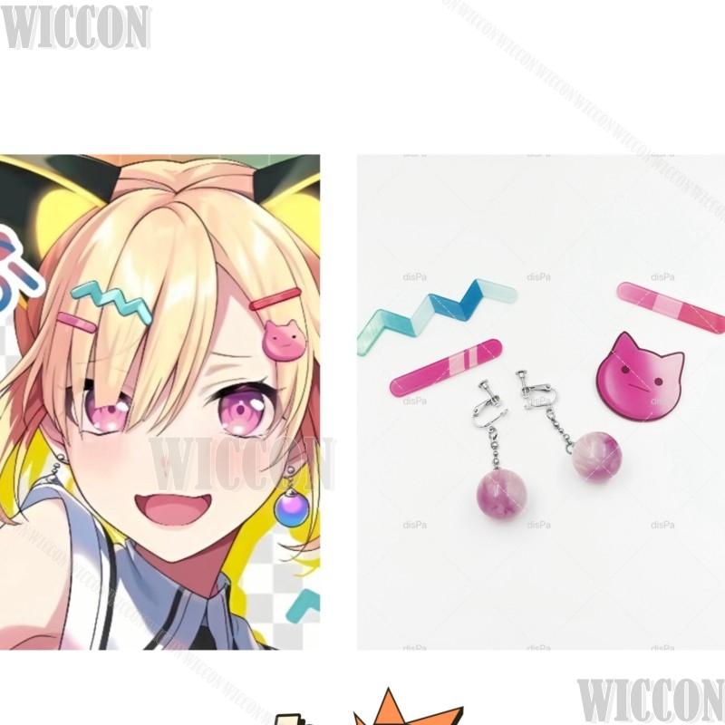 Nakamachi Arale sanal idol Ban - Hair Clips incelemesi ve fiyatı