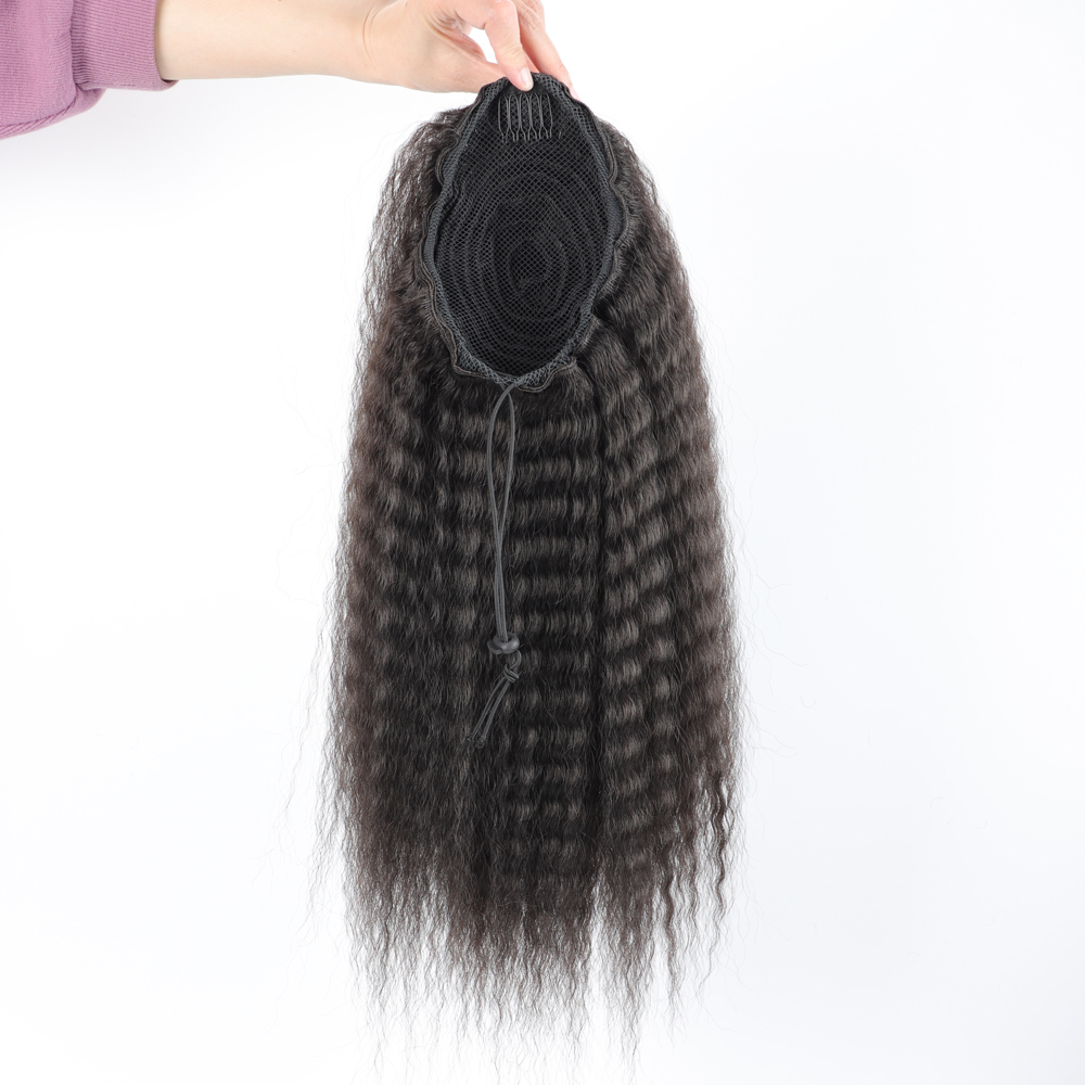 Kadınlar için sahte sentetik İ - Drawstring Afro Curly Puff Ponytail incelemesi ve fiyatı