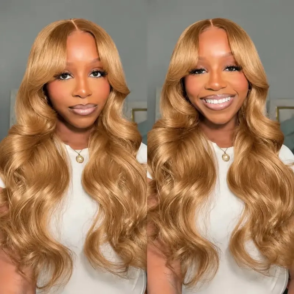 Bal Sarısı Peruk, Dalgalı Mode - Hd Lace Frontal Wig Human Hair Pre Plucked incelemesi ve fiyatı