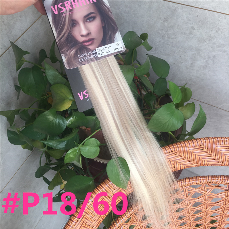 Vsrhair Piano Renkli Bantlı İn - Invisible Tape In Extensions Real Hair incelemesi ve fiyatı