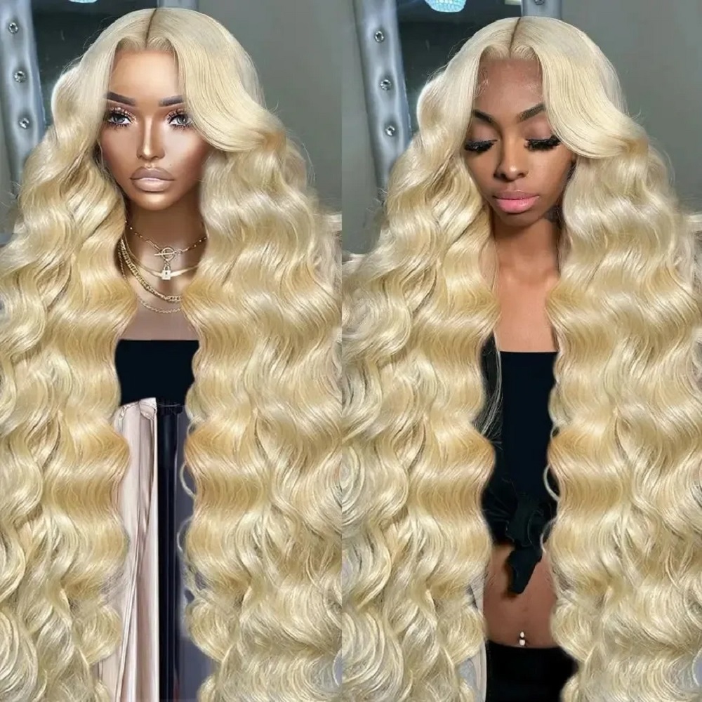 46 İnç HD Sarı 13x4 Dantel Ön  - Human Hair Wigs incelemesi ve fiyatı