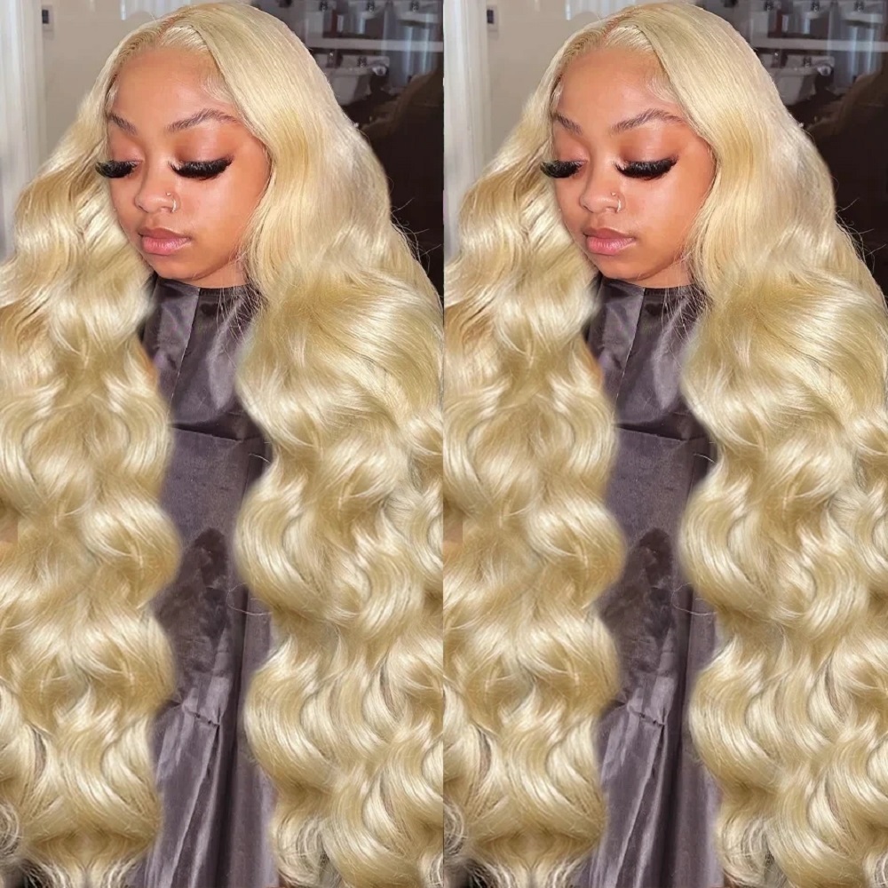 46 İnç HD Sarı 13x4 Dantel Ön  - Human Hair Wigs incelemesi ve fiyatı