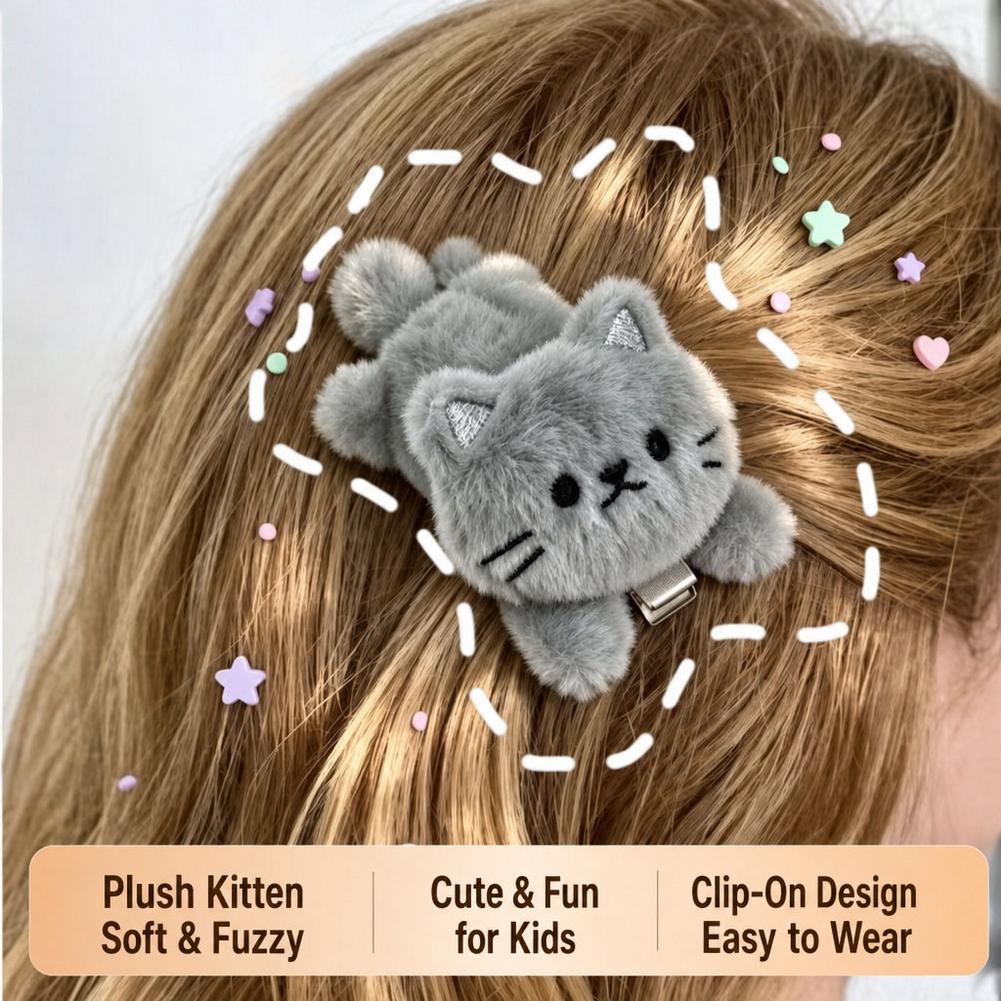 Sevimli, kabarık peluş kedi sa - Hair Bundles incelemesi ve fiyatı